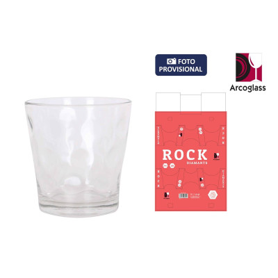 Set de Verres La Mediterránea Rock diamants 6 Pièces (6 Unités)