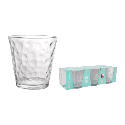 Set de Verres La Mediterránea Siroco dots 6 Pièces (12 Unités)