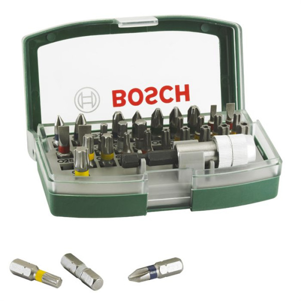 BOSCH Jeu d'embouts de vissage 32 pieces
