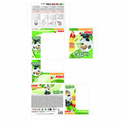 Jeu de Bulles de Savon Colorbaby 11,5 x 15 x 11,5 cm (6 Unités)