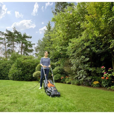 Tondeuse électrique BLACKDECKER BEMW351-QS - 1000W - 32cm de coupe - 3 hauteurs réglables