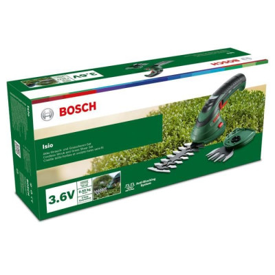 Taille-herbes ISIO 3,6V avec set de 2 lames