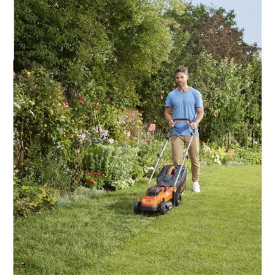 Tondeuse a Gazon Electrique Sans Fil 36V BCMW3336L1-QW - BLACKDECKER - Coupe 33cm - Batterie 2,5 Ah - Mulching