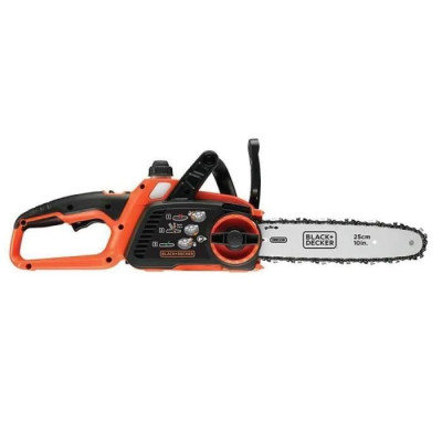 Tronçonneuse sans fil BLACKDECKER GKC1825LB-XJ 18V 25 cm - Pignons métalliques - Lubrification semi-automatique