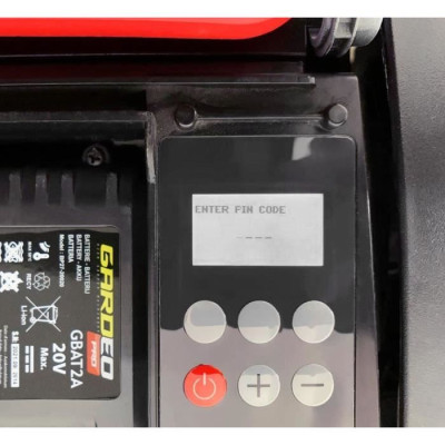 Robot tondeuse - GARDEO - GRO20V20WIFI-2A - 20 V - 20 cm - 800 m² - Wifi