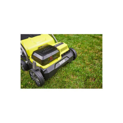 RYOBI - Scarificateur / aérateur 18V Brushless Ø 35 cm 2-en-1 - 2 batteries lithium 18V 4,0 Ah et chargeur - RY18SFX35A-240