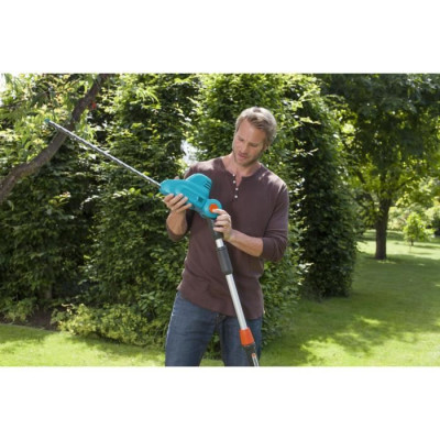 Taille-haies télescopique électrique GARDENA - THS 500/48 - 500W - 48 cm - Tete inclinable