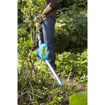 Taille-haies télescopique électrique GARDENA - THS 500/48 - 500W - 48 cm - Tete inclinable