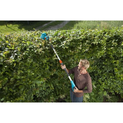 Taille-haies télescopique électrique GARDENA - THS 500/48 - 500W - 48 cm - Tete inclinable