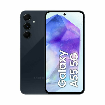 Smartphone Samsung GALAXY A55 SM-A556B 6,6" 8 GB RAM 128 GB Noir Blue marine