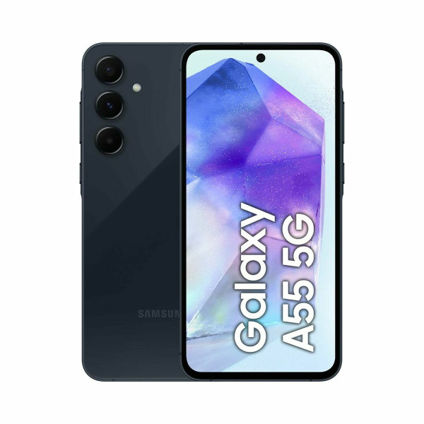 Smartphone Samsung GALAXY A55 SM-A556B 6,6" 8 GB RAM 128 GB Noir Blue marine