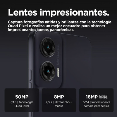 Smartphone Motorola PB3K0023ES 6,72" Unisoc 8 GB RAM 256 GB Noir