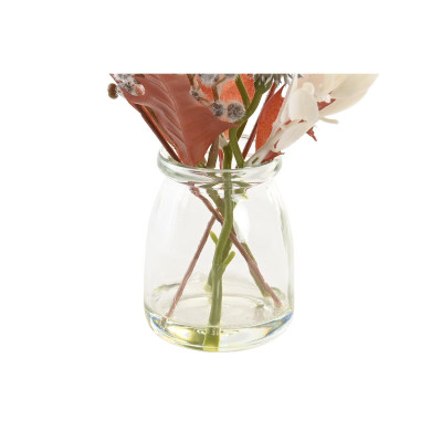 Plante décorative DKD Home Decor Verre Doré Marron Polyéthylène Blanc (6 x 6 x 27 cm) (2 Unités) Plante décorative DKD Home Decor Verre Doré Marron Polyéthylène Blanc (6 x 6 x 27 cm) (2 Unités)