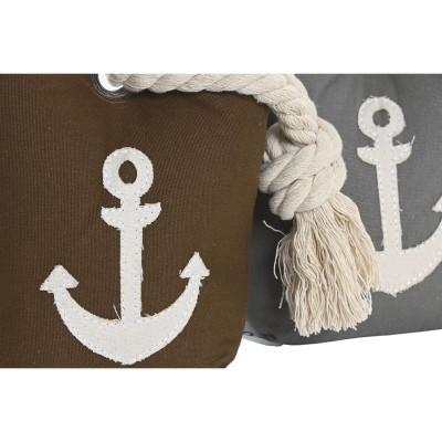 Support de porte DKD Home Decor Sable 13 x 9 x 20 cm (2 Unités) Support de porte DKD Home Decor Sable 13 x 9 x 20 cm (2 Unités)