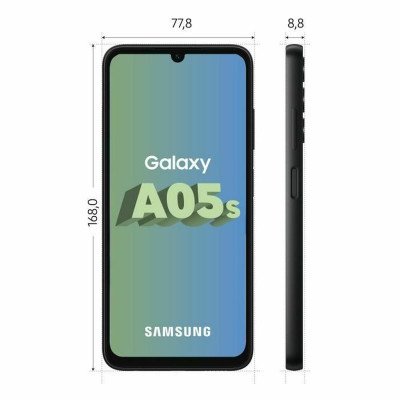Smartphone Samsung SM-A057GZKUEUB 6,7" 4 GB RAM 64 GB Noir Qualcomm Snapdragon 680