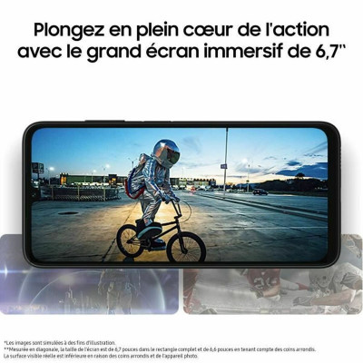 Smartphone Samsung SM-A057GZKUEUB 6,7" 4 GB RAM 64 GB Noir Qualcomm Snapdragon 680