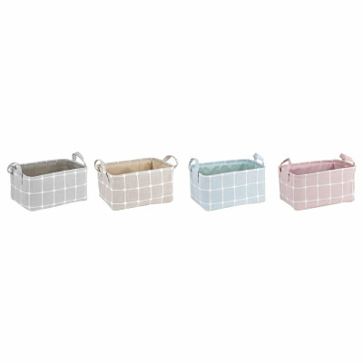 Boîte Décorative DKD Home Decor Polyester EVA (35 x 25 x 18 cm) (4 Unités) Boîte Décorative DKD Home Decor Polyester EVA (35 x 25 x 18 cm) (4 Unités)