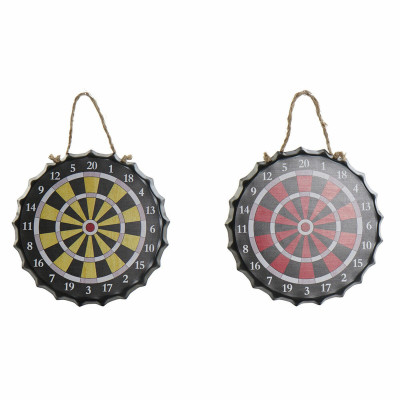 Décoration murale DKD Home Decor Fer (22 x 2 x 22 cm) (2 pcs) Décoration murale DKD Home Decor Fer (22 x 2 x 22 cm) (2 pcs)