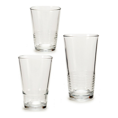Set de Verres Vivalto Transparent Verre (18 Pièces) 6 x (51 cl) / 6 x (34 cl) / 6 x (23 cl)