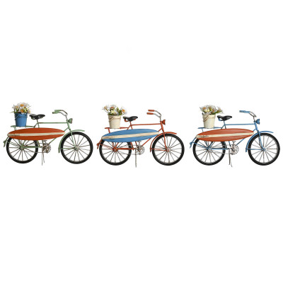 Figurine Décorative Home ESPRIT Bleu Vert Orange 31 x 8,5 x 19 cm (3 Unités) Figurine Décorative Home ESPRIT Bleu Vert Orange 31 x 8,5 x 19 cm (3 Unités)