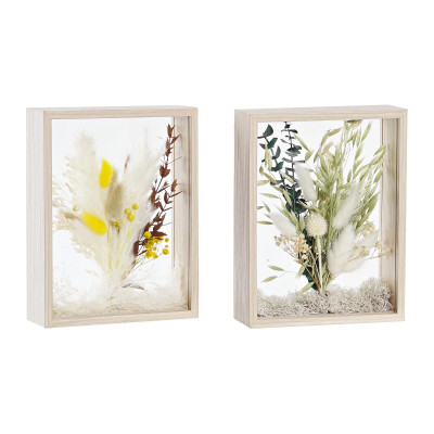 Fleur décorative DKD Home Decor 16 x 6 x 21 cm Beige Vert Jaune Fleurs (2 Unités) Fleur décorative DKD Home Decor 16 x 6 x 21 cm Beige Vert Jaune Fleurs (2 Unités)