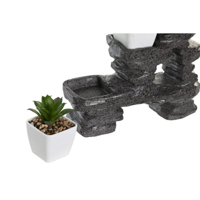 Figurine Décorative DKD Home Decor Noir Doré Blanc Résine Moine Oriental (21 x 7,5 x 25 cm) (2 Unités) Figurine Décorative DKD Home Decor Noir Doré Blanc Résine Moine Oriental (21 x 7,5 x 25 cm) (2 Unités)