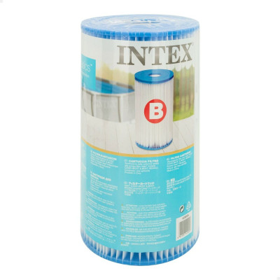 Filtre pour système de filtration Intex Rechange Type B (6 Unités)