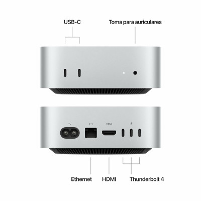 Mini PC Apple MU9D3YP/A 16 GB RAM 256 GB SSD