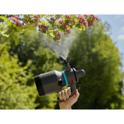 Pulvérisateur a pression GARDENA - Capacité 1.25L - Utilisation 360 - Indicateur de niveau intégré