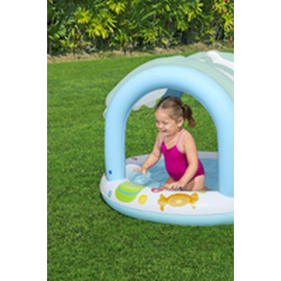 Bestway Piscine Gonflable Enfant Cerceau Glacerie 104x84 cm 2 Ans Jardin 52638