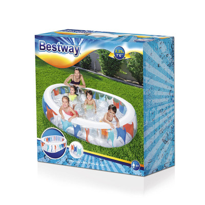 Piscine gonflable Bestway 229 x 152 x 51 cm Bleu