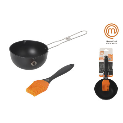 Casserole MasterChef 11,5 X 6 cm Pinceau (12 Unités)