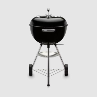 Barbecue a charbon - WEBER - Classic Kettle - Acier émaillé - Diametre 47 cm - Thermometre intégré