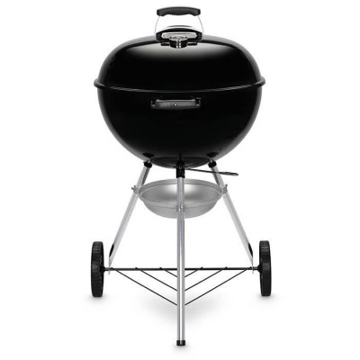 Barbecue a charbon - WEBER - Original Kettle E-5710 - Grille en acier chromé - Thermometre intégré