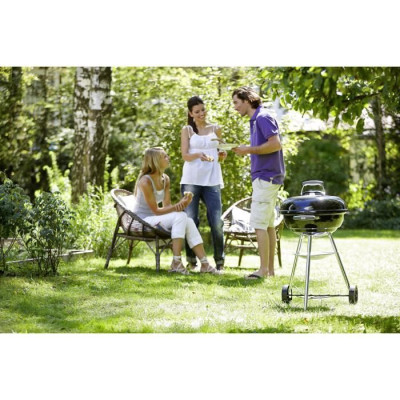 Barbecue a charbon WEBER Compact Kettle 47 cm  - Noir