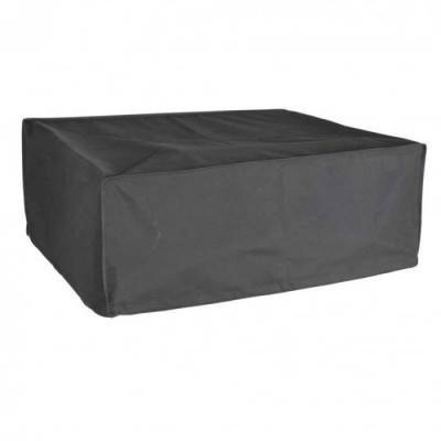Plancha a gaz - COOKING BOX - CUENCA - 3 feux avec housse - 65 X 50 X 23 cm - Noir