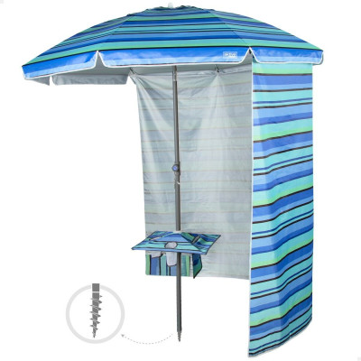 Parasol Aktive Acier Tissu Oxford 210 x 205 x 210 cm Parasol Aktive Acier Tissu Oxford 210 x 205 x 210 cm