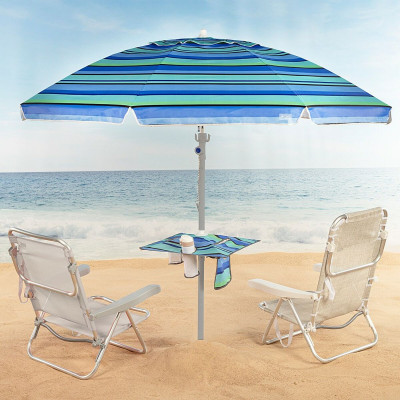 Parasol Aktive Acier Tissu Oxford 210 x 205 x 210 cm Parasol Aktive Acier Tissu Oxford 210 x 205 x 210 cm