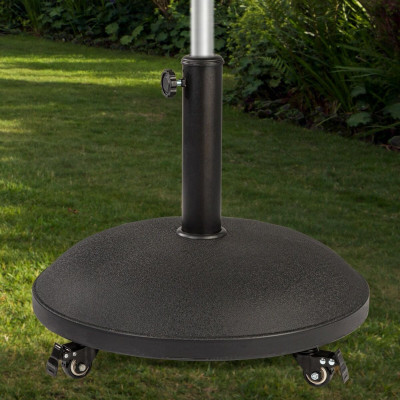 Base pour parapluie Aktive 50 x 34 x 50 cm Ciment Acier Base pour parapluie Aktive 50 x 34 x 50 cm Ciment Acier