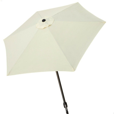 Parasol Aktive 270 x 240 x 270 cm Ø 270 cm Aluminium Crème Parasol Aktive 270 x 240 x 270 cm Ø 270 cm Aluminium Crème