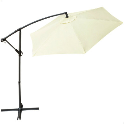 Parasol Aktive BANANA 300 x 255 x 300 cm Aluminium Crème Ø 300 cm Parasol Aktive BANANA 300 x 255 x 300 cm Aluminium Crème Ø 300 cm