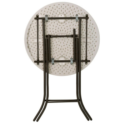 Table d'appoint Lifetime Crème 84 x 110 x 84 cm Acier Plastique Table d'appoint Lifetime Crème 84 x 110 x 84 cm Acier Plastique
