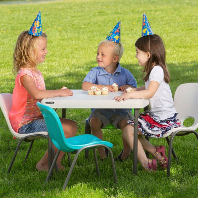 Table pour enfant Lifetime Blanc Pliable 61 x 53,5 x 61 cm Acier Plastique Table pour enfant Lifetime Blanc Pliable 61 x 53,5 x 61 cm Acier Plastique