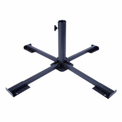 Base pour parapluie Aktive 86 x 34 x 86 cm Noir Métal (2 Unités) Base pour parapluie Aktive 86 x 34 x 86 cm Noir Métal (2 Unités)