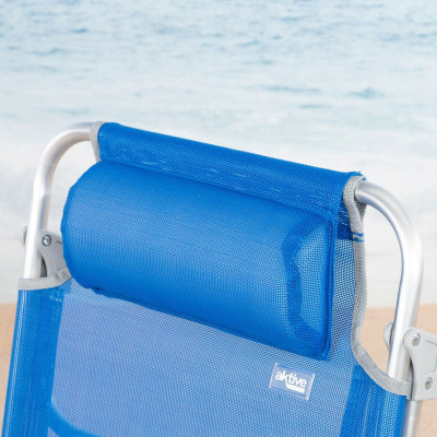 Chaise de Plage Aktive 47 x 82 x 49 cm (2 Unités) Chaise de Plage Aktive 47 x 82 x 49 cm (2 Unités)
