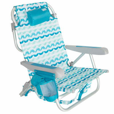 Chaise de Plage Aktive 50 x 70 x 45 cm (2 Unités)