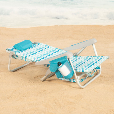 Chaise de Plage Aktive 50 x 70 x 45 cm (2 Unités)