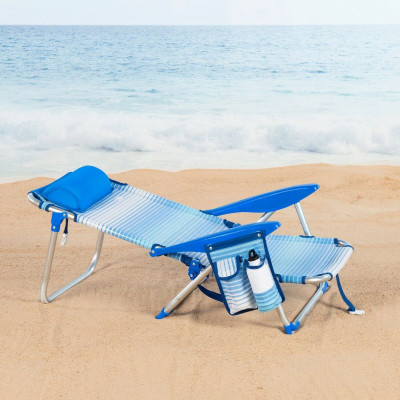 Chaise de Plage Aktive 51 x 76 x 45 cm (2 Unités) Chaise de Plage Aktive 51 x 76 x 45 cm (2 Unités)