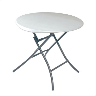 Table d'appoint Lifetime Blanc 83,5 x 73,5 x 83,5 cm Acier Plastique Table d'appoint Lifetime Blanc 83,5 x 73,5 x 83,5 cm Acier Plastique