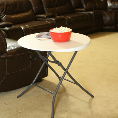Table d'appoint Lifetime Blanc 83,5 x 73,5 x 83,5 cm Acier Plastique Table d'appoint Lifetime Blanc 83,5 x 73,5 x 83,5 cm Acier Plastique